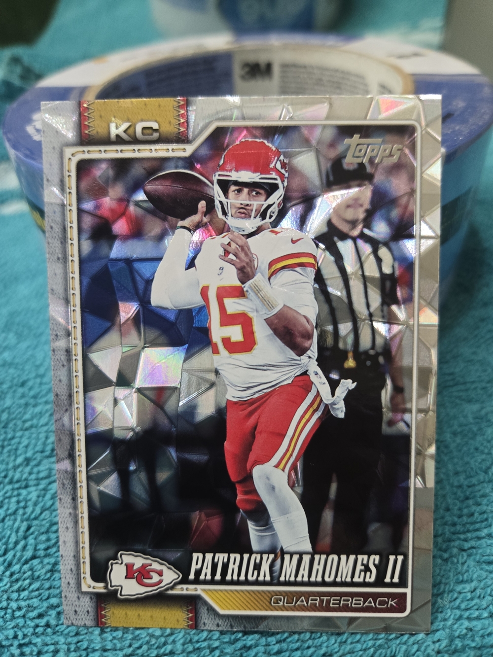 Topps Patrick Mahomes II Kansas City Chiefs Football Card - Red/White